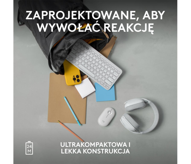 LOGITECH Mysz bezprzewodowa M350s 910-007013 biała - 1172757 - zdjęcie 11